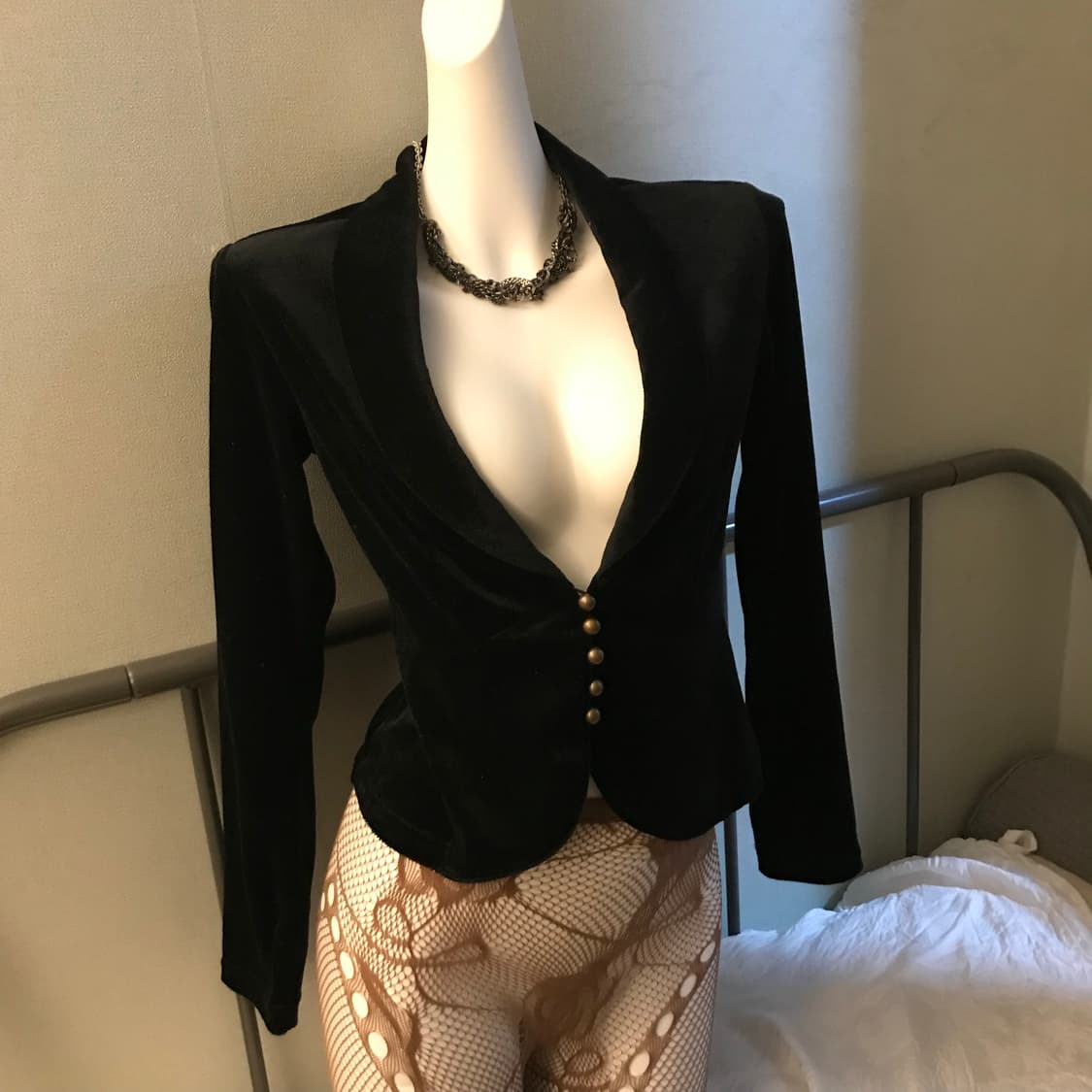 Comme Ca Ism 고스펑크 갸루 벨루아 자켓 상품이미지1