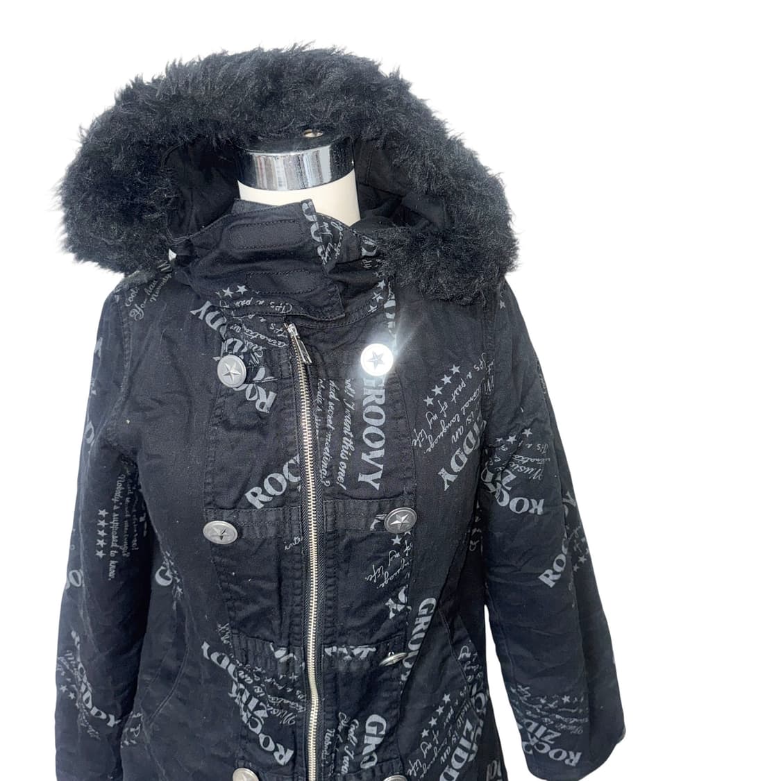 Gyaru Black Lettering Jacket 상품이미지4