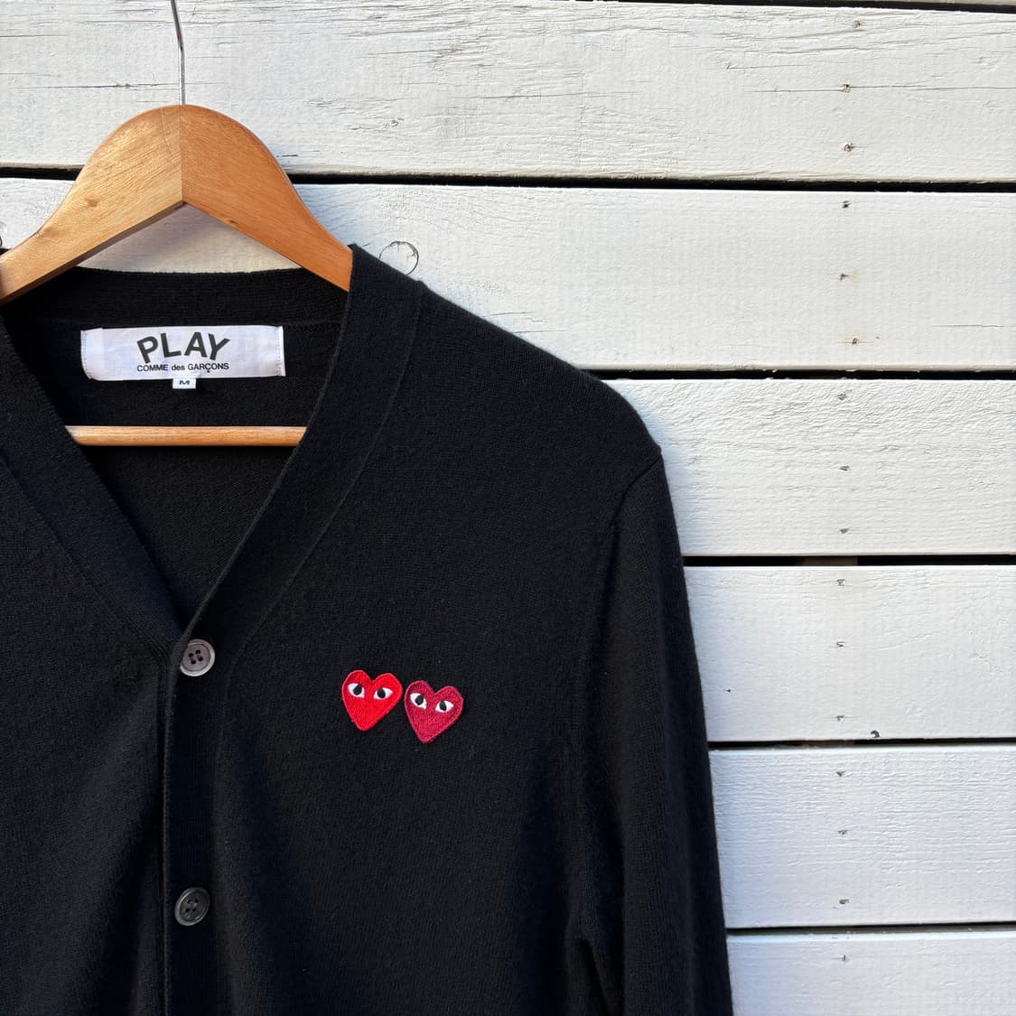 Comme des Garcons 꼼데가르송 더블와펜 니트 가디건 상품이미지3