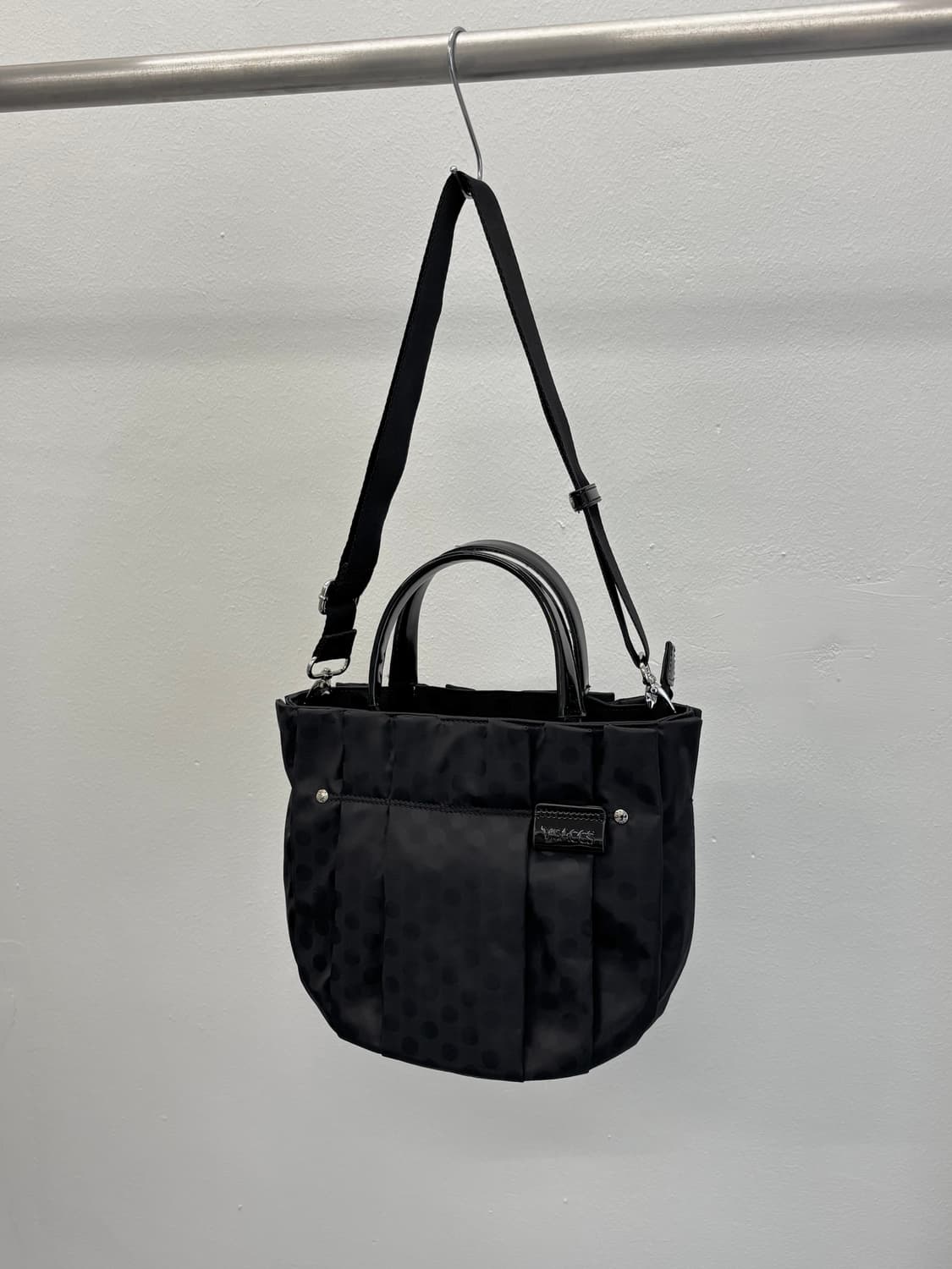 Y’SACCS 요지야마모토 도트 토트백 숄더백 상품이미지1