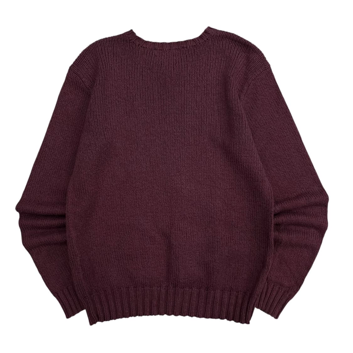 폴로 랄프로렌 블루포니 딥핑크 브이 니트 S 상품이미지3