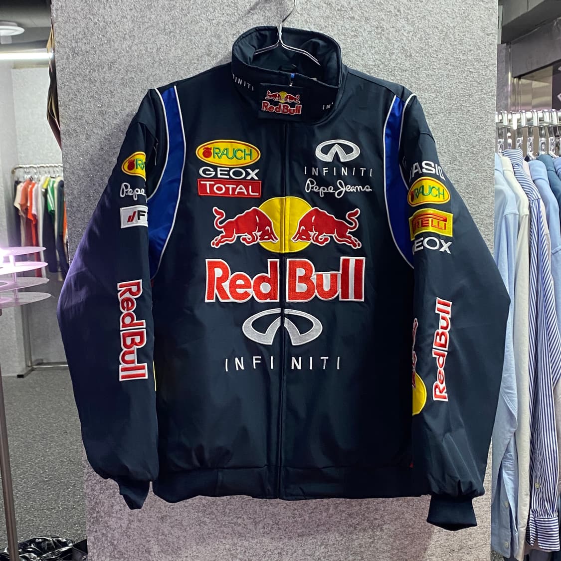 레드불 스폰서 멀티패치 레이싱 점퍼 B3259 상품이미지2