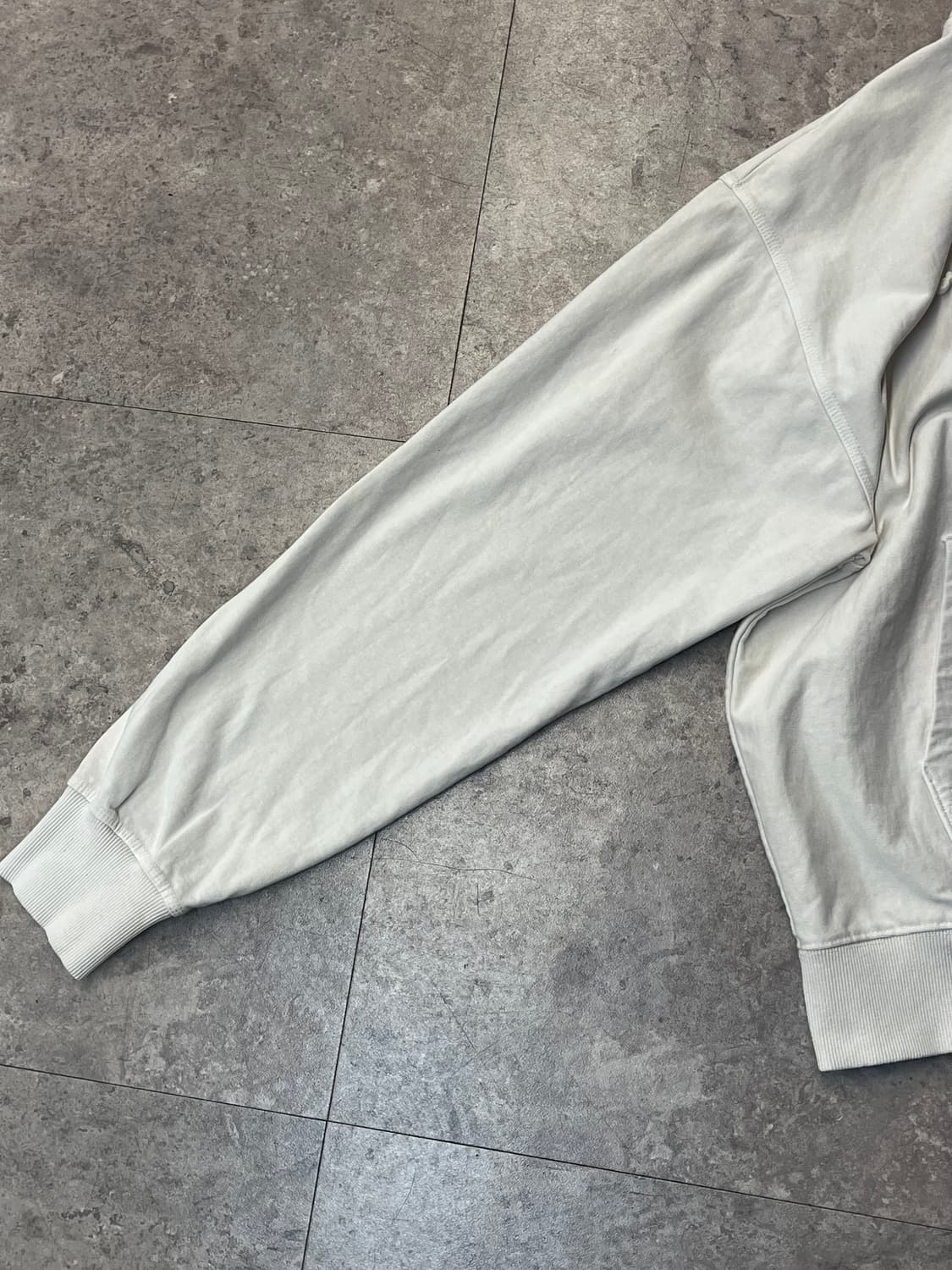 스투시 베이직 로고 후드티 화이트 L #csz1930 상품이미지9