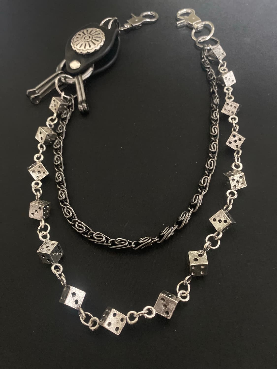 웨스턴 무드 다이스 키체인 상품이미지1