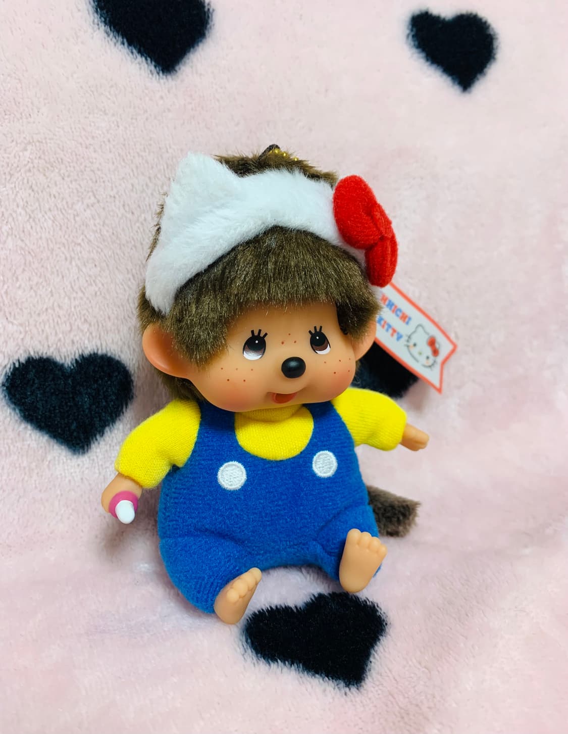 몬치치 헬로키티 콜라보 인형 키링 상품이미지3