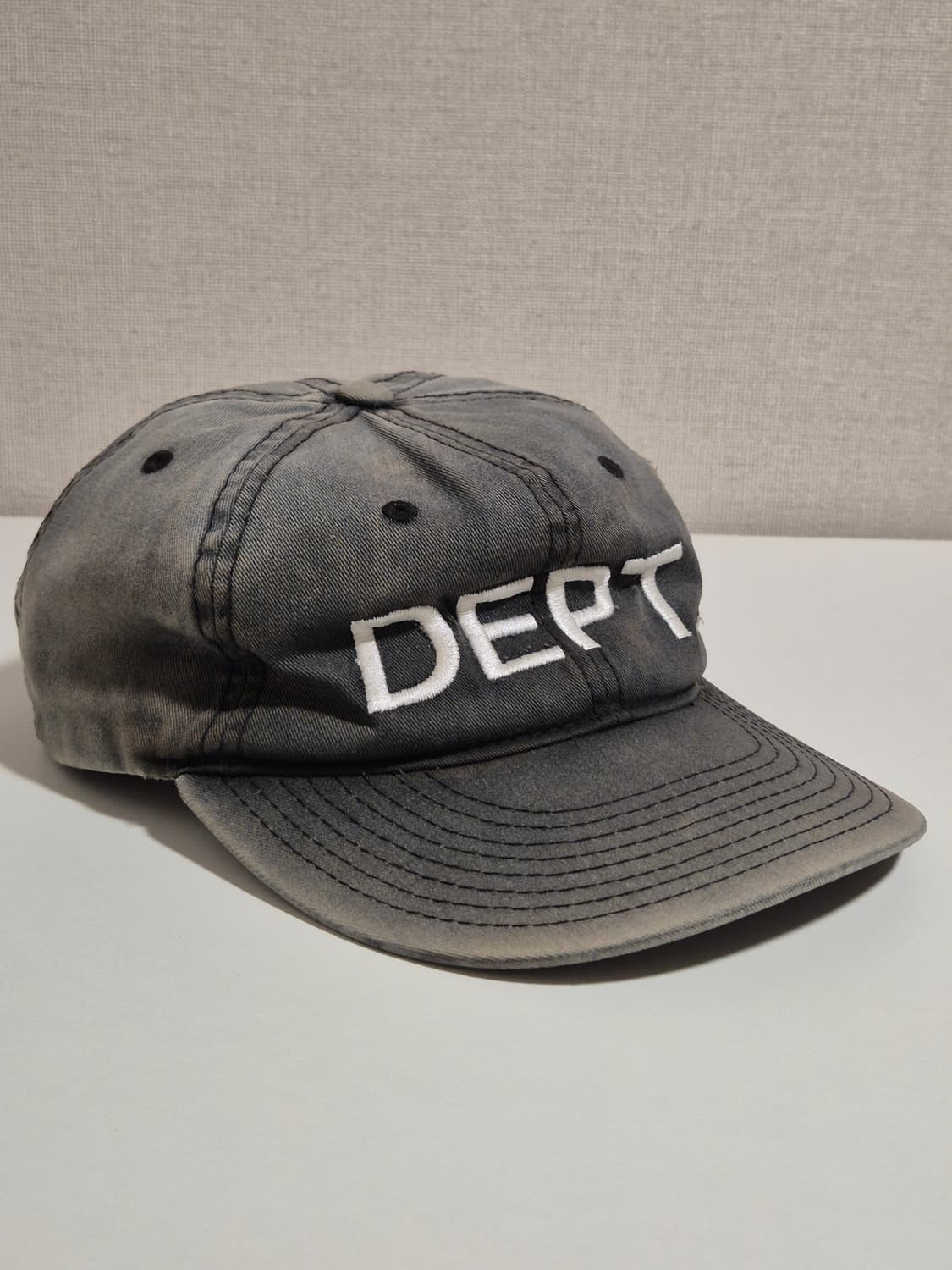 갤러리디파트먼트 에크루 DEPT 캡 (블랙워시드) 상품이미지1