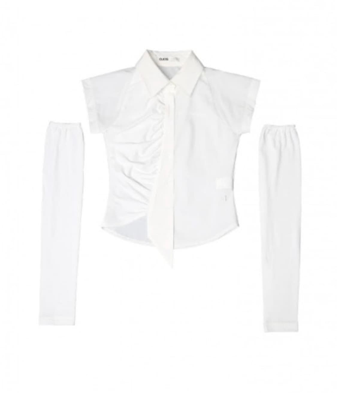 ojos 오호스 cap sleeve warmer shirts 상품이미지1