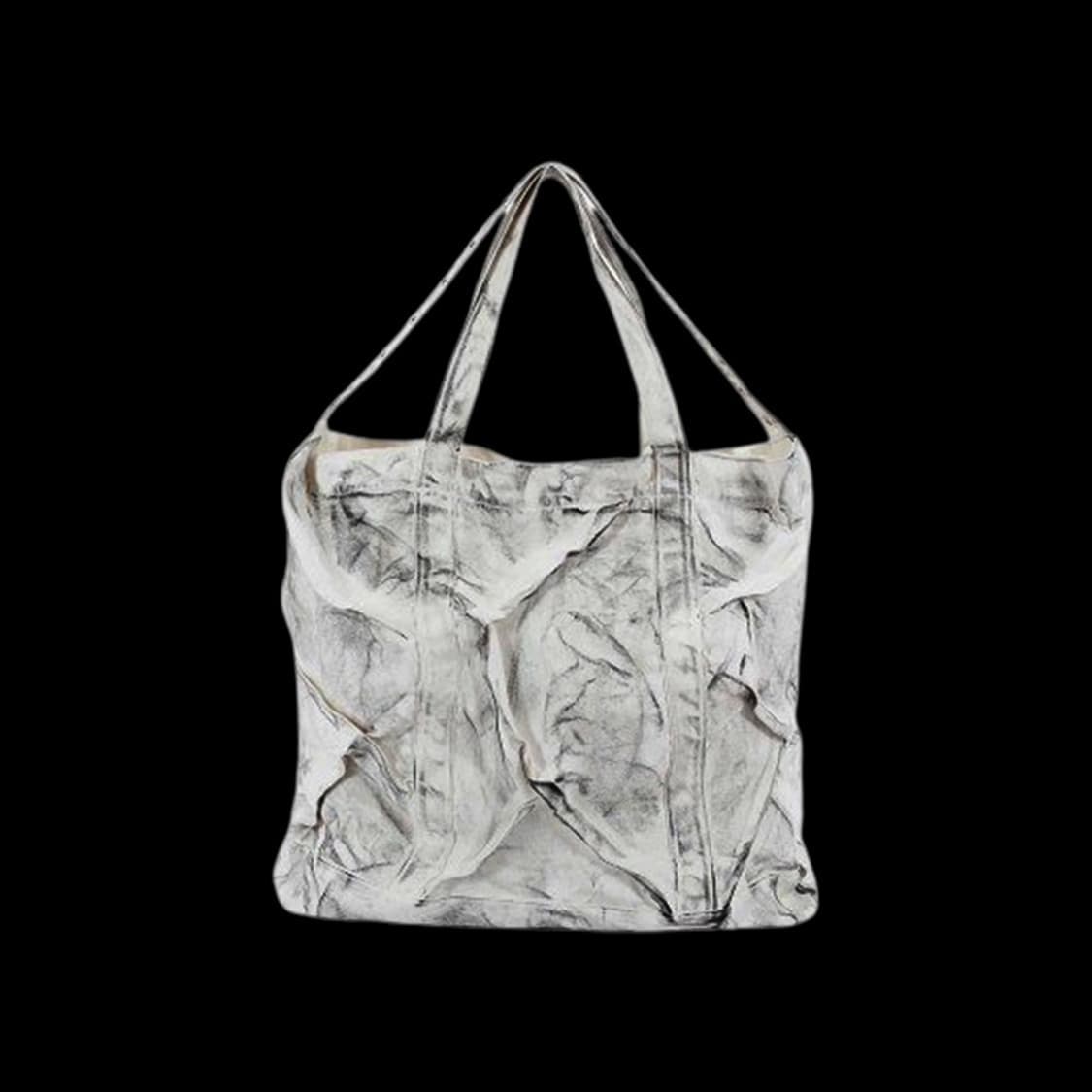 노쿨러스 워시드 토트백 화이트  상품이미지1