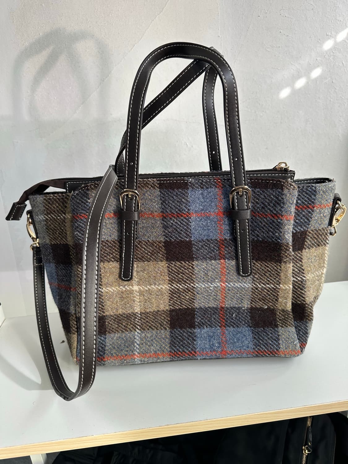 Harris Tweed hand bag  상품이미지4