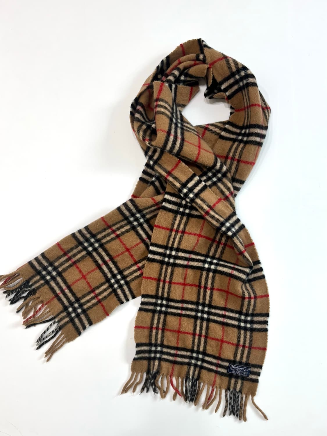 Burberry 버버리 베이지 노바체크 머플러 상품이미지1
