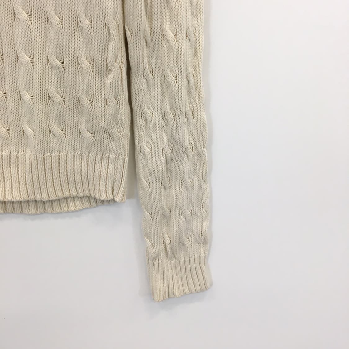 폴로 랄프로렌 케이블니트 95 아이보리  상품이미지3