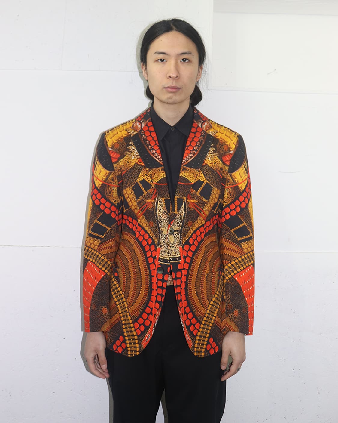 알렉산더 맥퀸 11SS 프린트 코튼 블레이저 상품이미지1