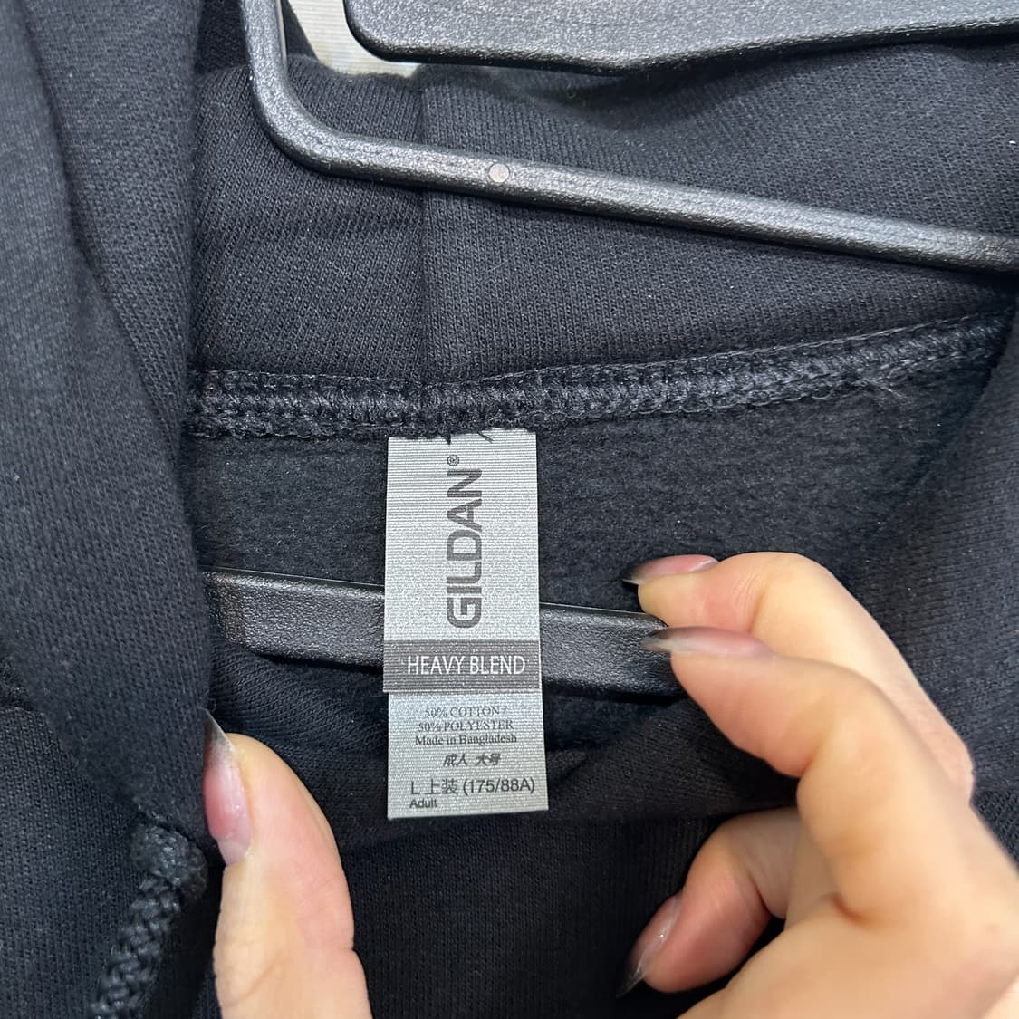 길단 남성 기모 후드티 100 상품이미지2