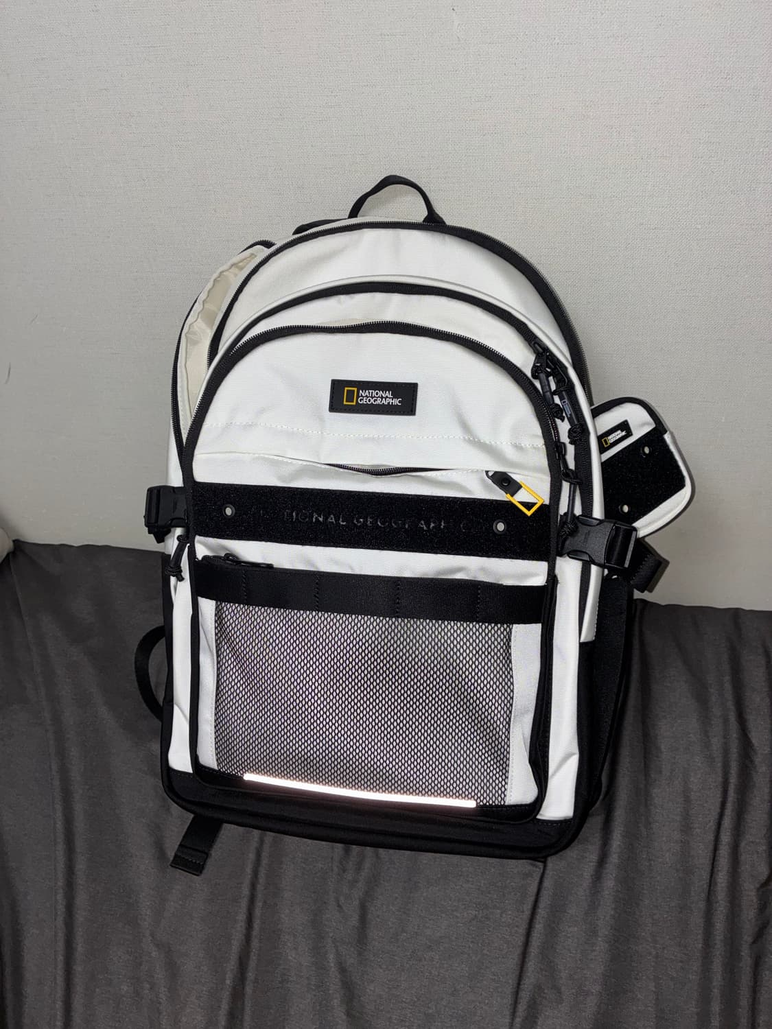 네셔널지오그래픽 라코 백팩 화이트(판매) 상품이미지1