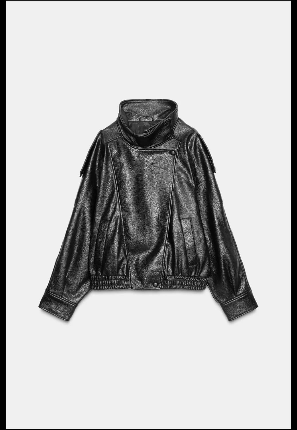 자라 레더자켓 상품이미지1