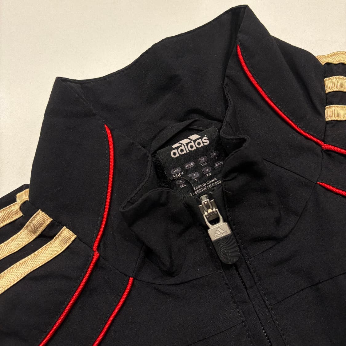 [XL] 10s 아디다스 AC밀란 블랙 트랙탑 자켓 B623 상품이미지5