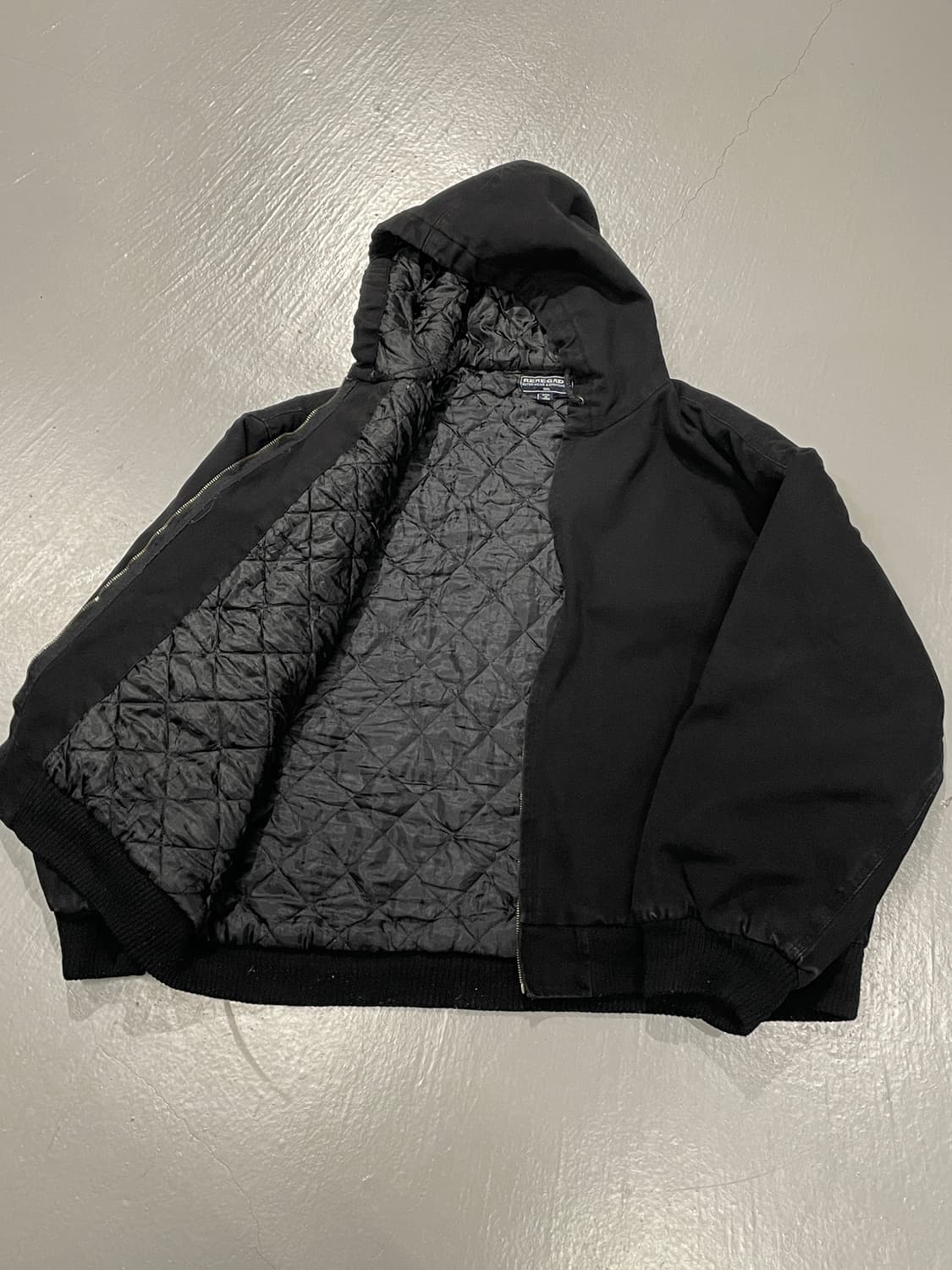 빈티지 빅사이즈 후드 엑티브 워크 자켓 상품이미지6