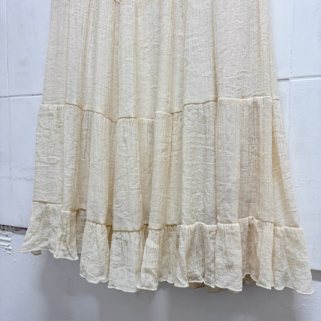 ANOTHER BRANCH 크리즈 모리걸 캉캉 롱 스커트 JPN  상품이미지3