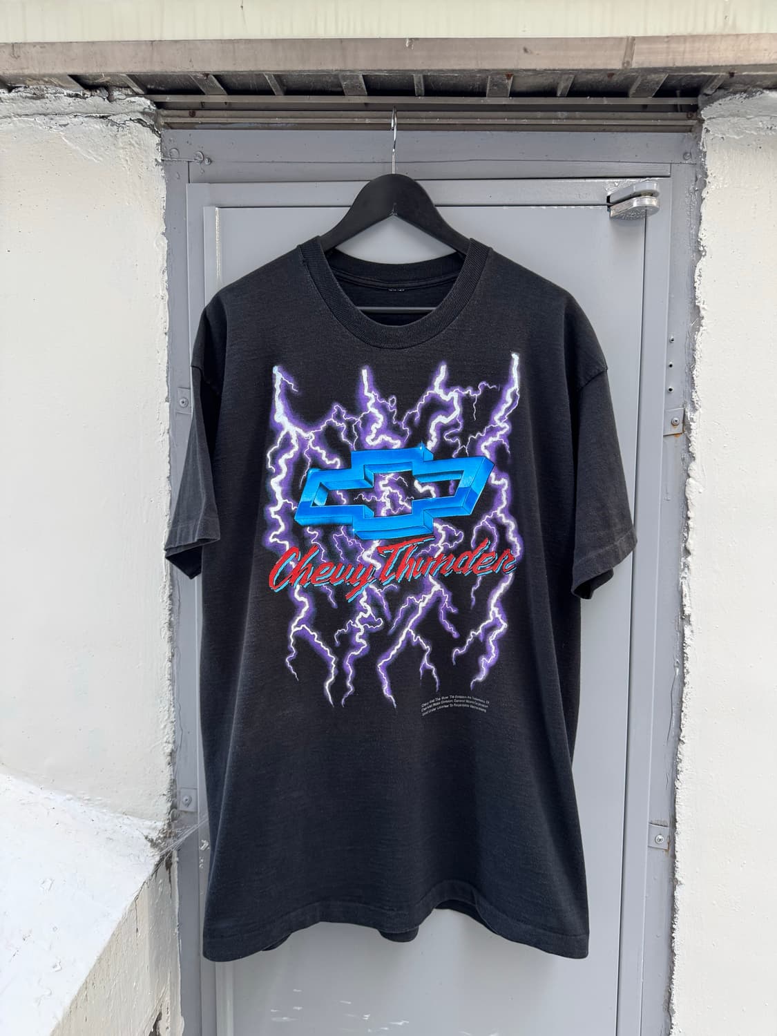 빈티지 90s CHEVY Thunder  티셔츠 상품이미지1