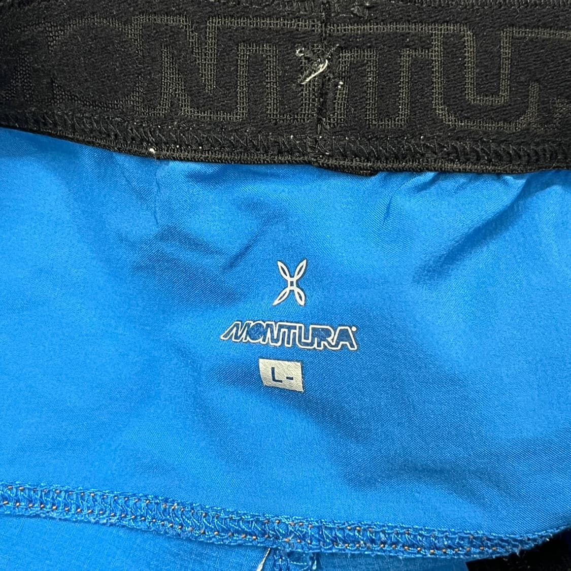 [정품/L] 몬츄라 블루 블랙 트랙팬츠 b18 상품이미지4