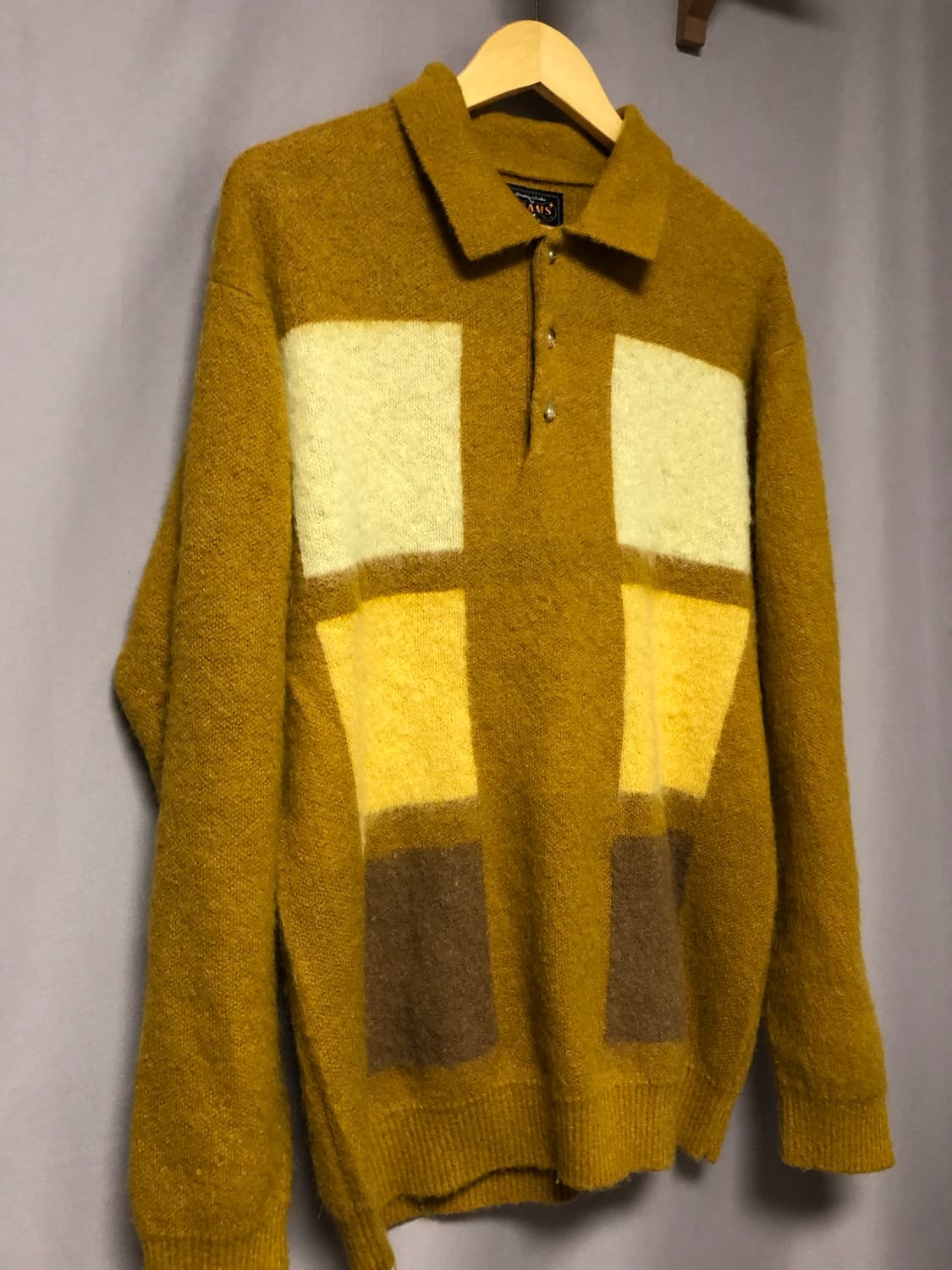 빔스 플러스 모헤어 니트 폴로셔츠 상품이미지2