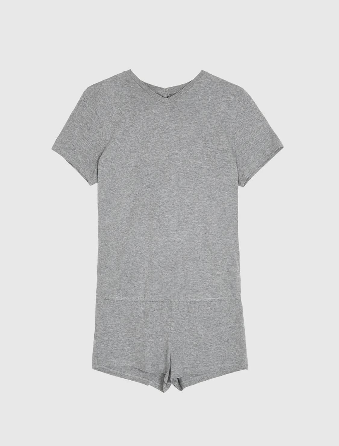 [XS,S]팔로마울 Larry V-neck 점프수트/그레이 상품이미지6