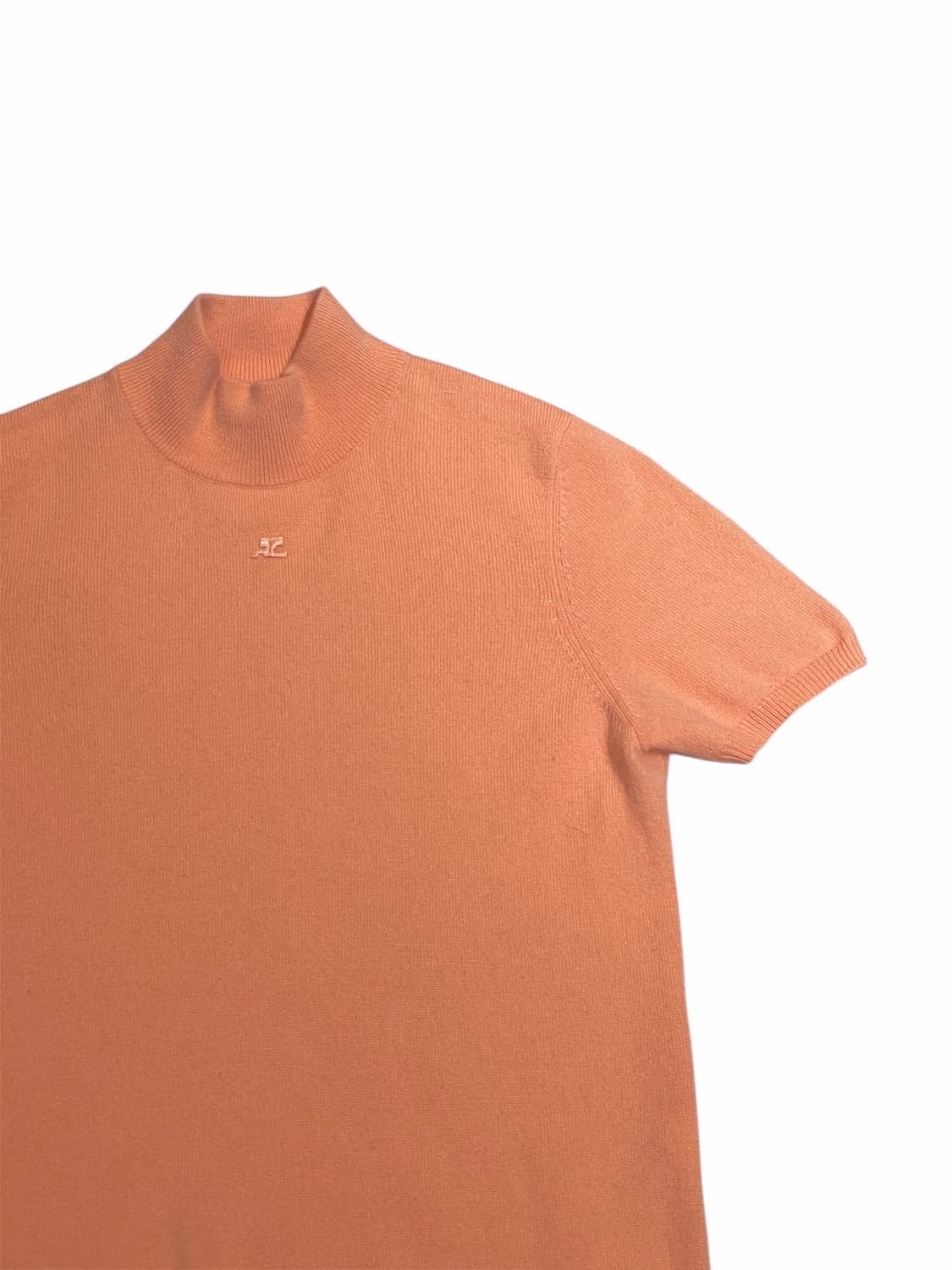 꾸레쥬 캐시미어 반목폴라 니트 상품이미지2