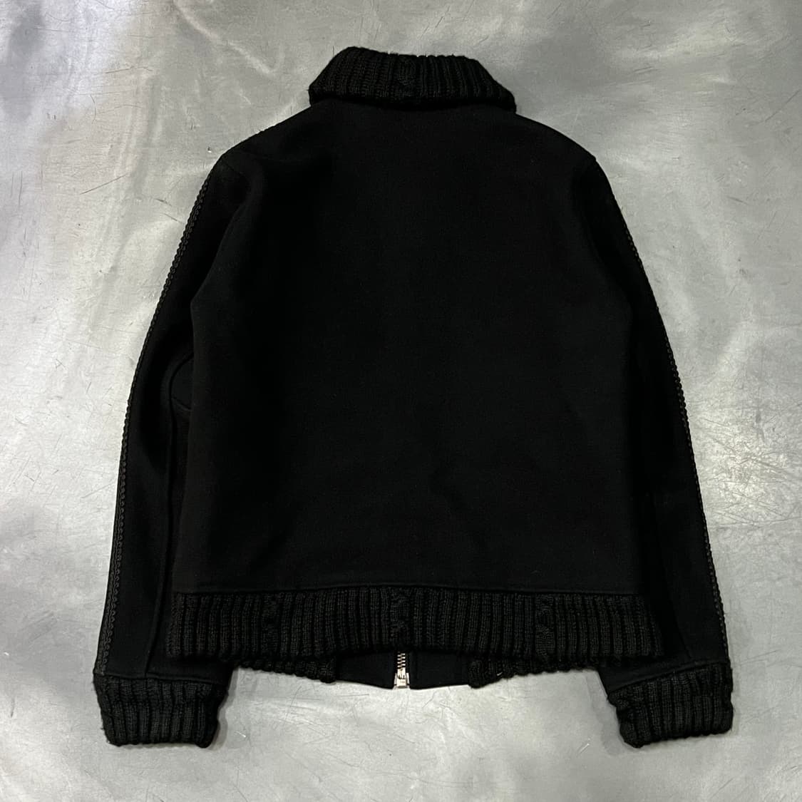  스푸트니크 니트 배색 울 자켓 y14511 상품이미지2