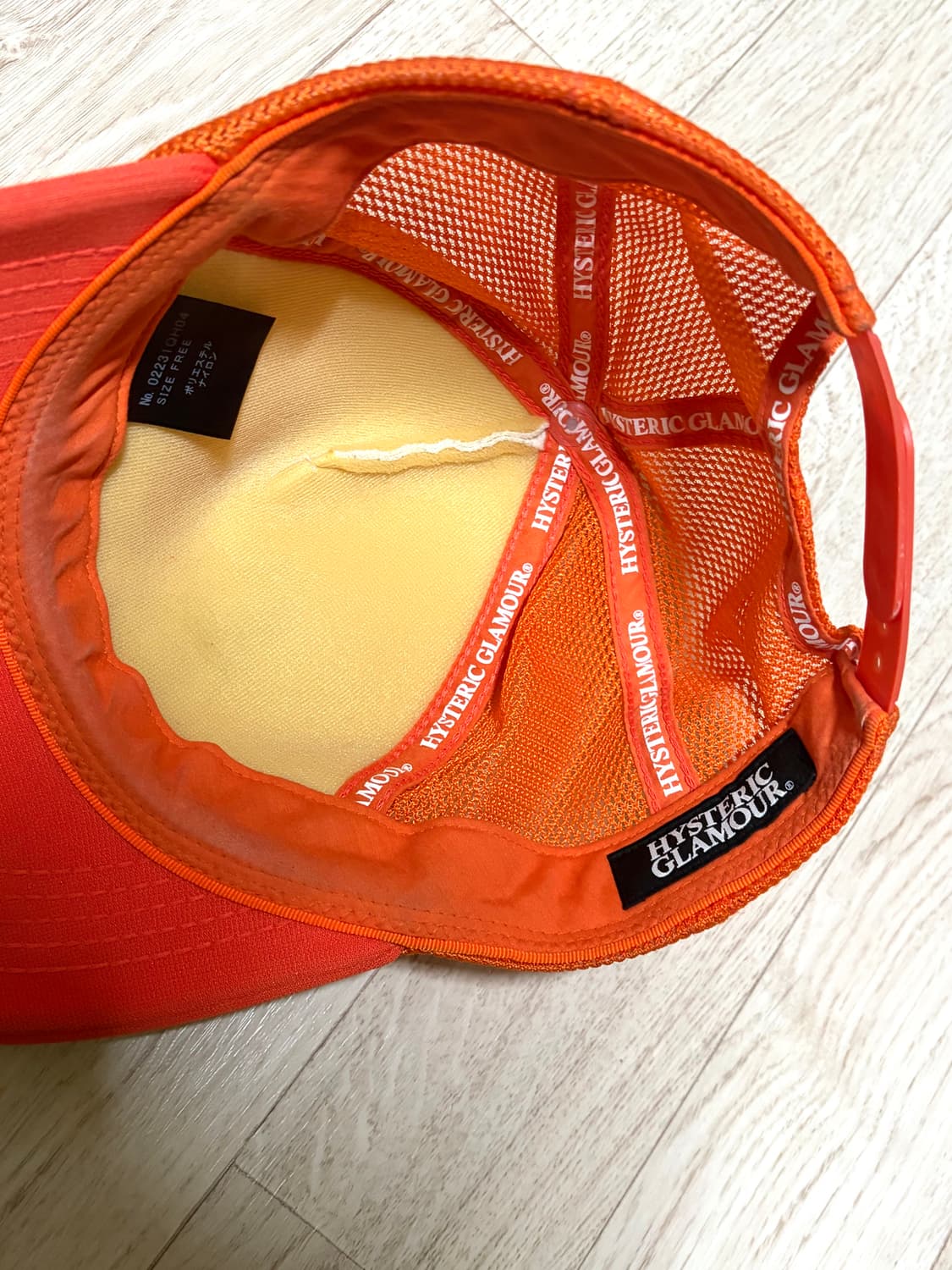 히스테릭 글래머 트러커 캡 모자 상품이미지2