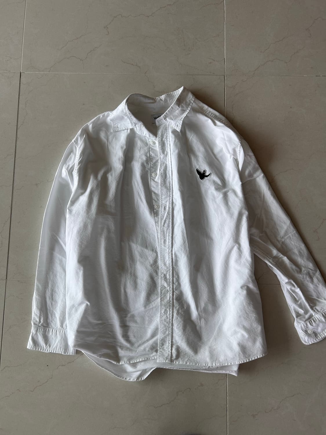 마크곤잘레스 화이트 코튼 셔츠 상품이미지1