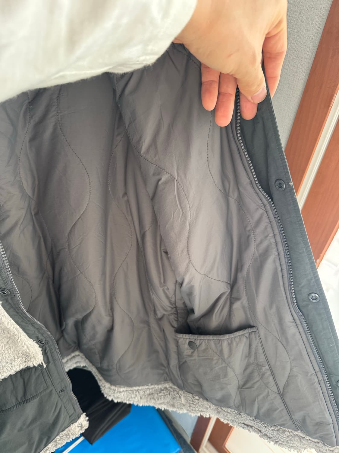 하이드아웃 후리스패딩 상품이미지3