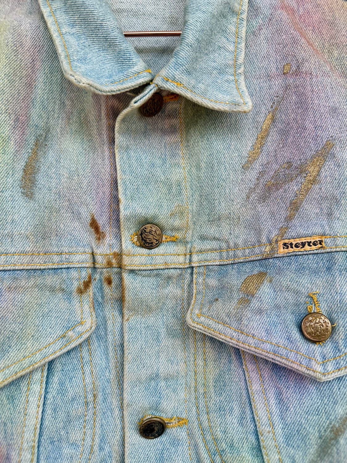 Graffiti Denim Jacket 상품이미지3