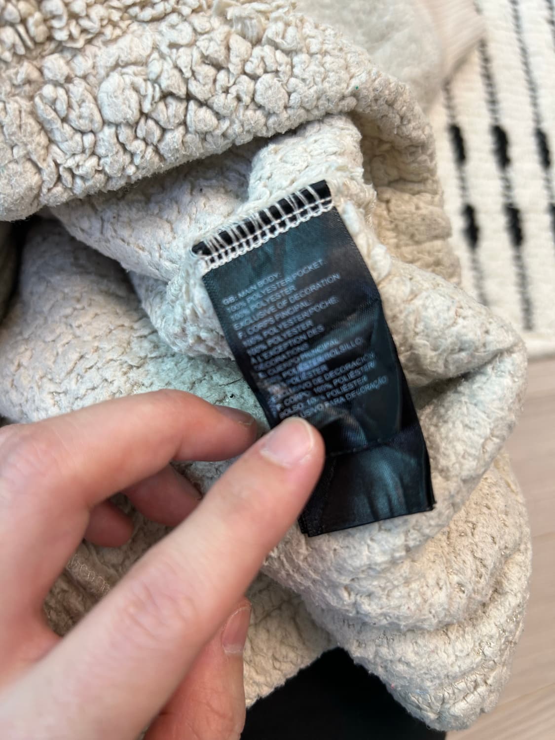 노스페이스 플리스 크림 컬러 상품이미지7