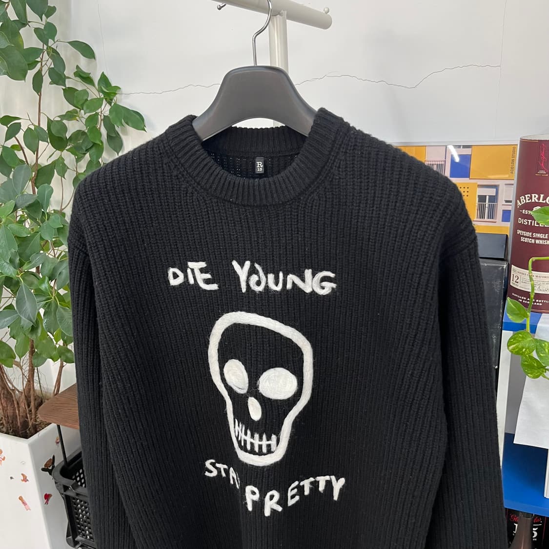 R13 다이 영 보이프렌드 니트 M 상품이미지2