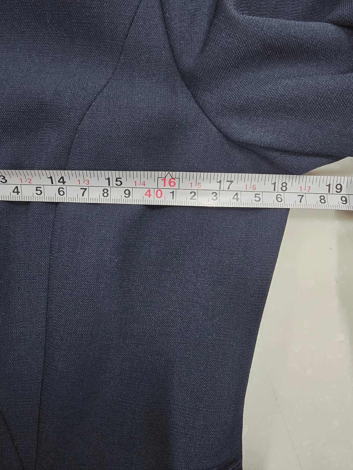 미센스 네이비 랩 스타일  원피스 상품이미지7