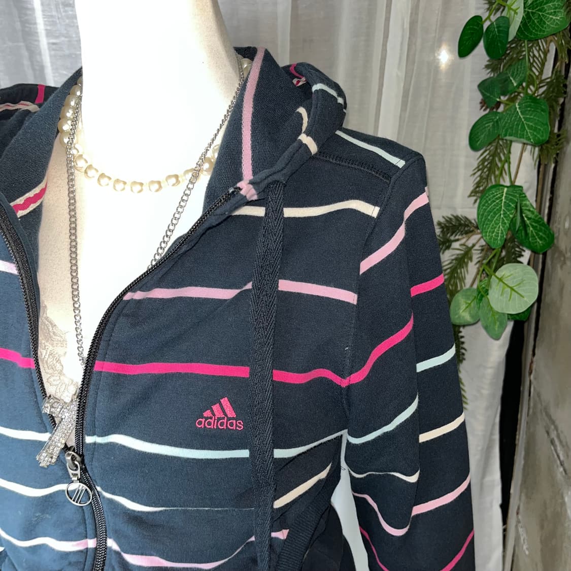 갸루 아디다스 단가라 후드집업 상품이미지2