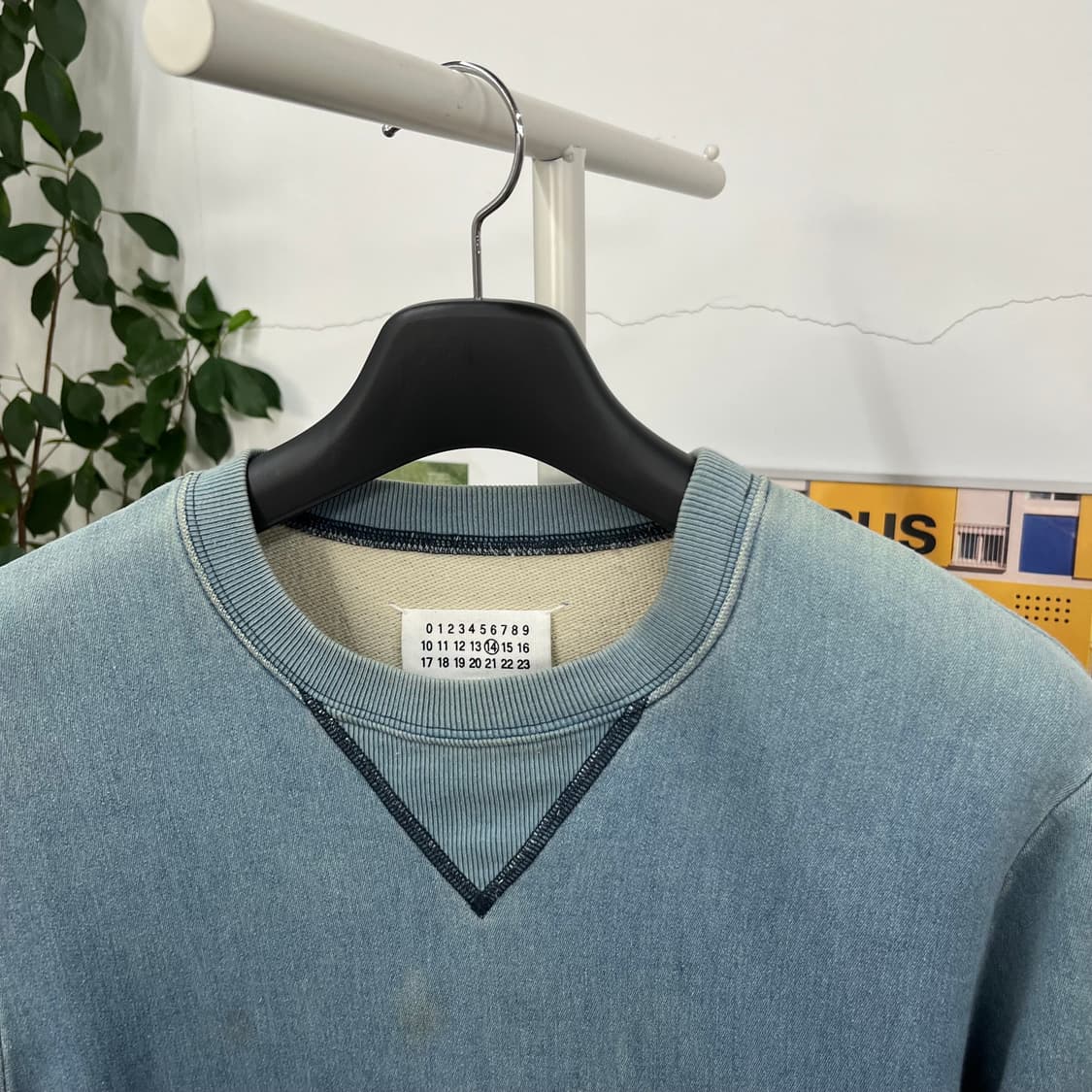 메종마르지엘라 가먼트워싱 스웻셔츠 48 상품이미지2