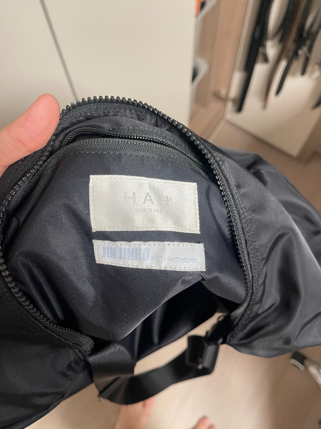 하아카이브 진진호 콜라보 크로스백 상품이미지2