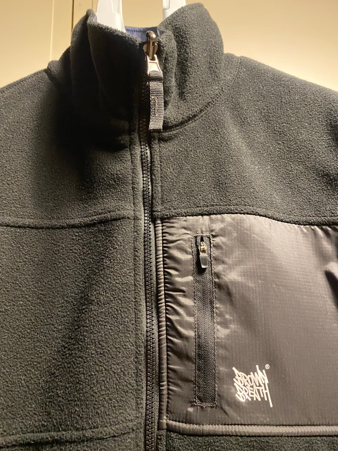 브라운브레스 양면 후리스 양면자켓 블랙 S 상품이미지2