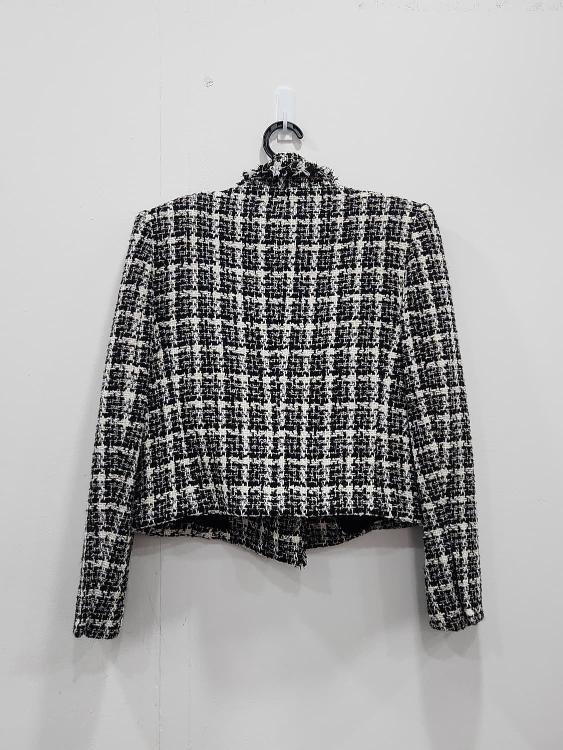 [S] 자라 Zara 더블 트위드 자켓  여성 S 상품이미지2