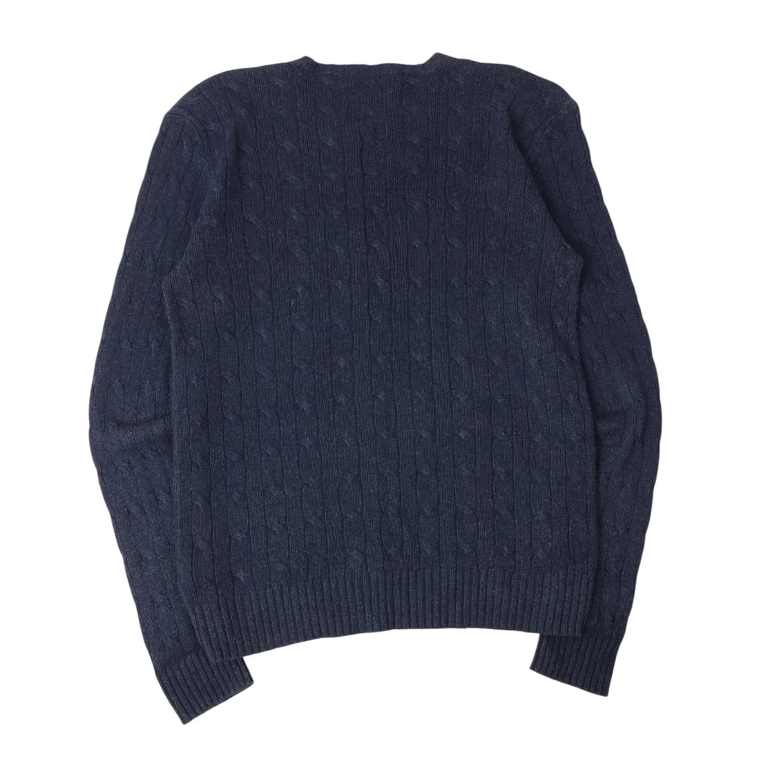 폴로 랄프로렌 네이비 실크 캐시미어 케이블 니트 상품이미지4