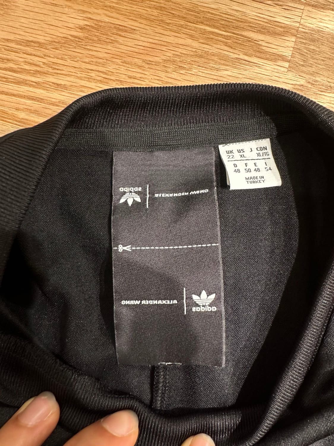 아디다스 X 알렉산더 왕 블랙 파이어버드 트랙 저지 원피스 상품이미지7