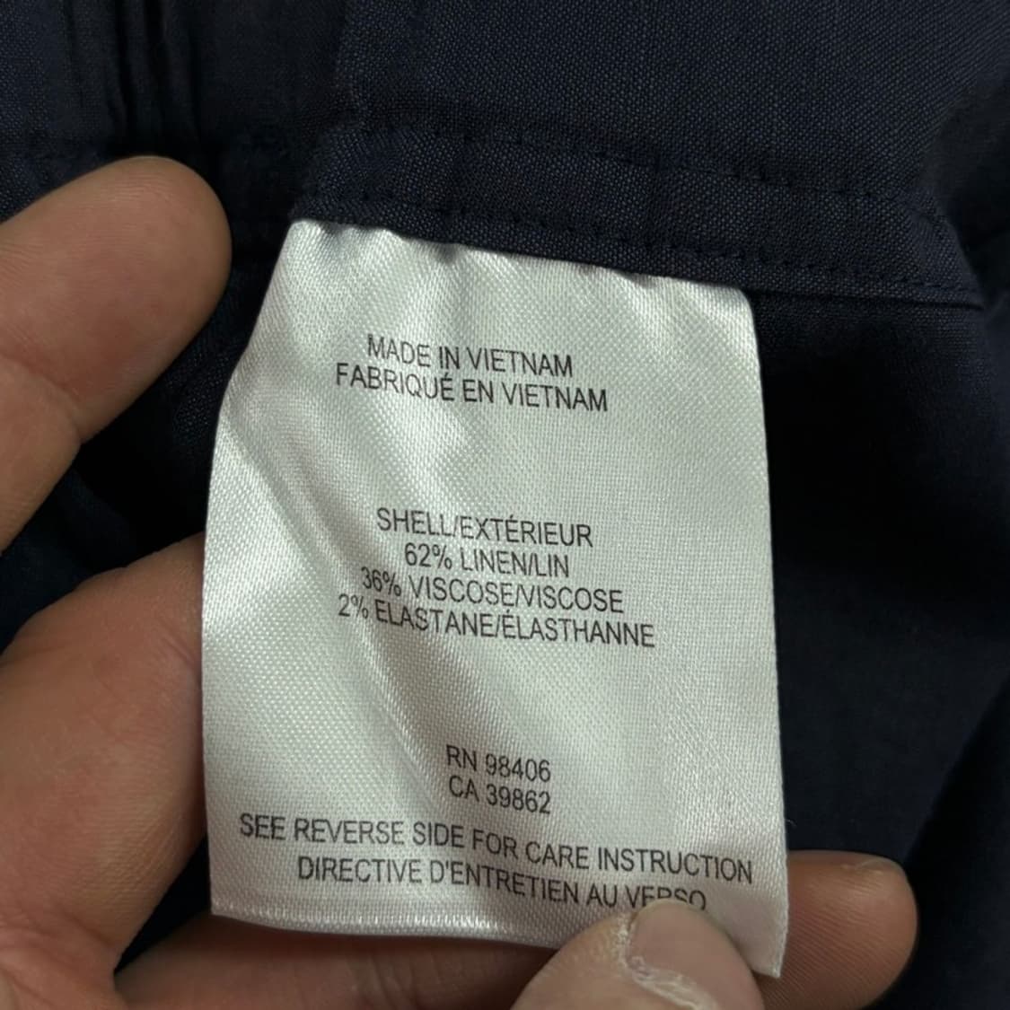 띠어리 린넨 팬츠 v3204 상품이미지7