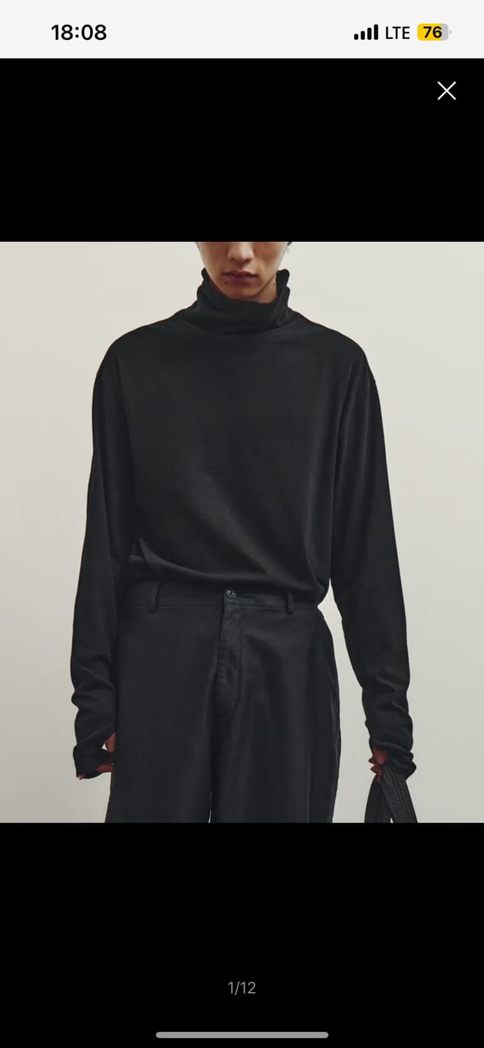 유스 핑거홀 롱슬리브 티셔츠 상품이미지1