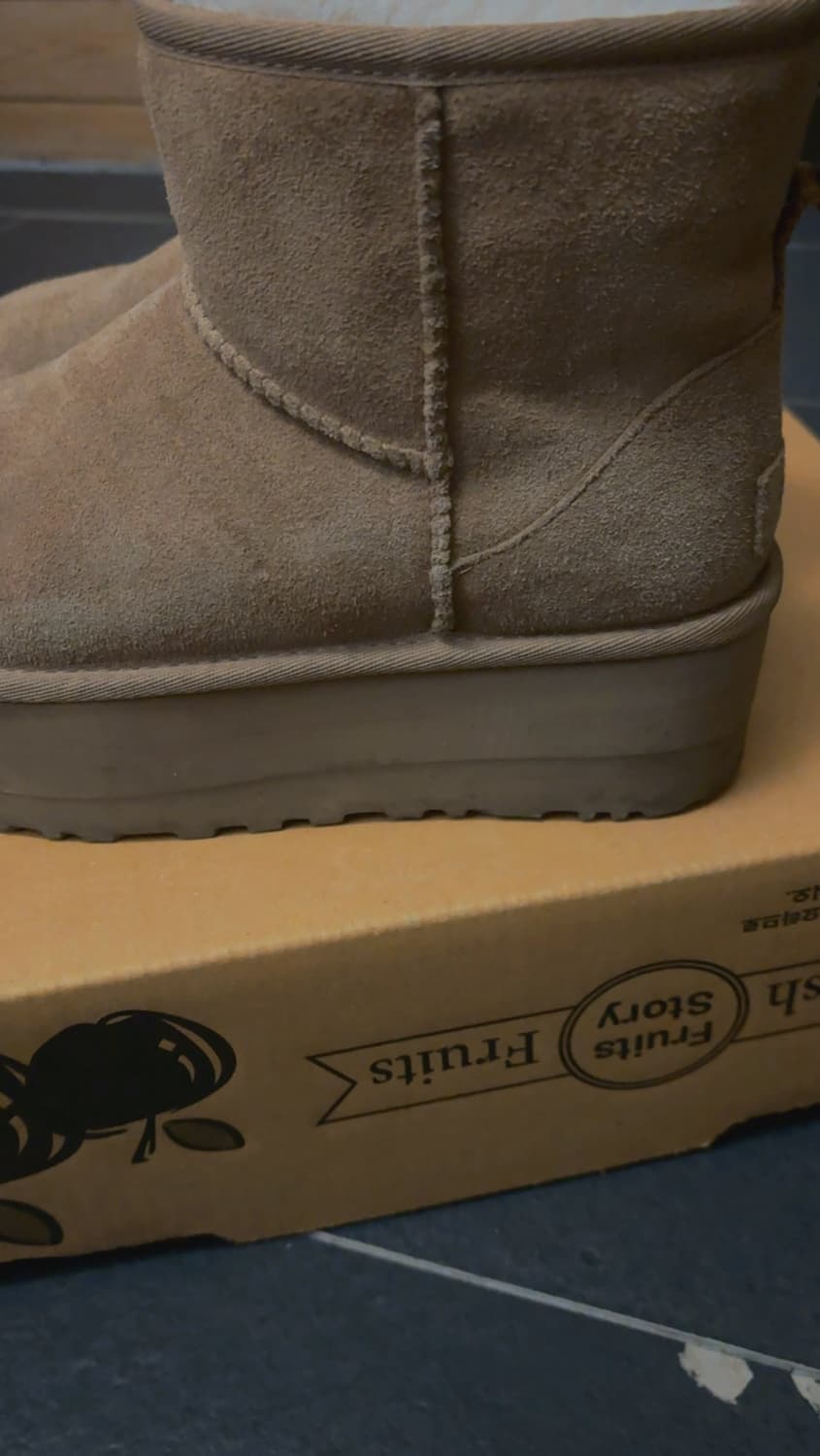 어그 클래식 미니 플랫폼 부츠 체스트넛 230 상품이미지4