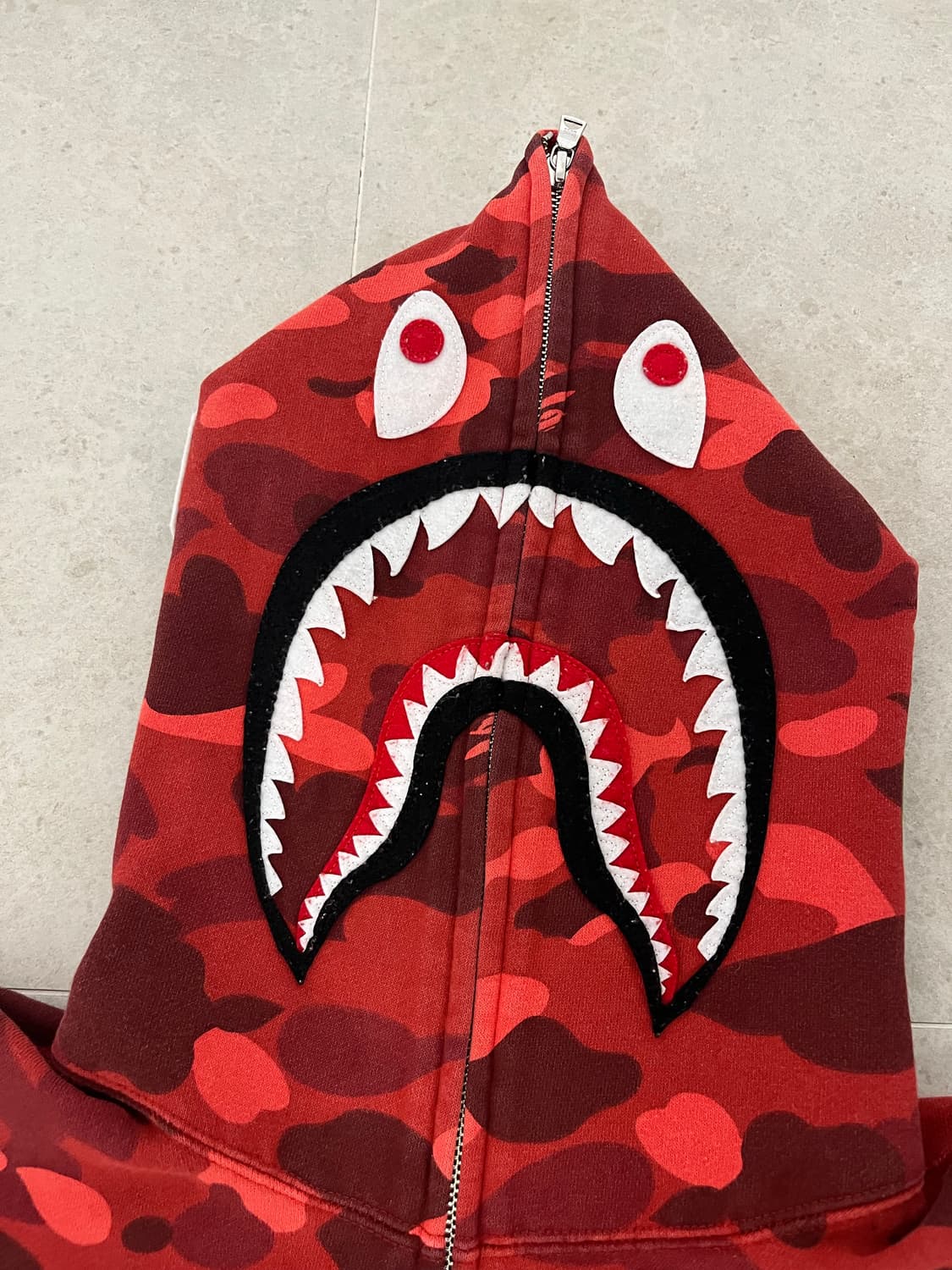 베이프 적계 후드집업 (청담구매 정품) 상품이미지2