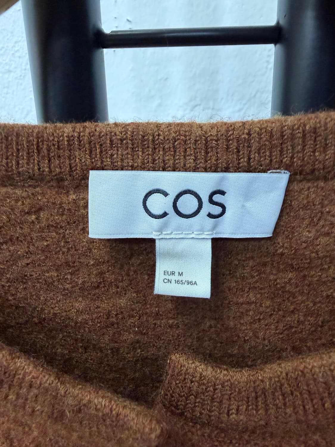 정품) COS 코스 여성 브라운 울 가디건 M 상품이미지6