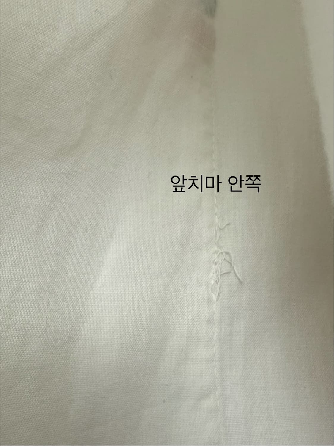 여성 자수 화이트 앞치마 상품이미지8