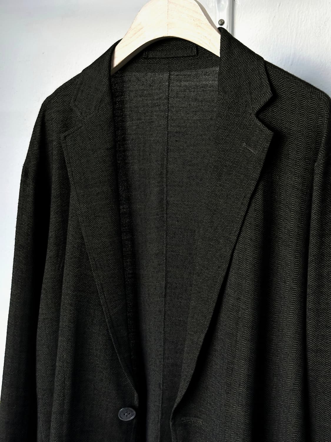 Loose design light wool single jacket 상품이미지5