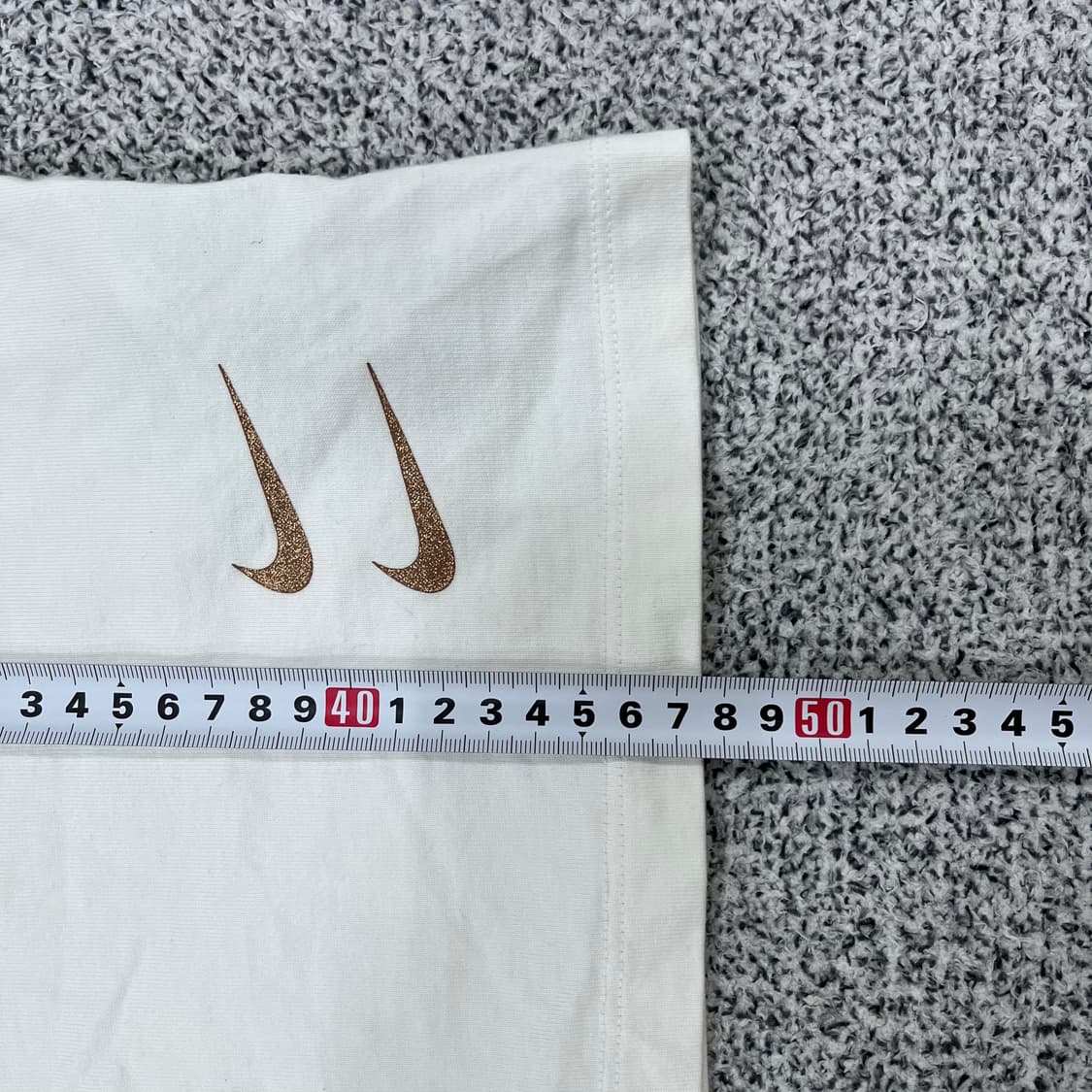 XL 나이키 여성 더블 스우시 반팔티 0410M 상품이미지6